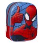 Sac à dos enfant 3D Spider-Man Rouge Bleu 25 x 31 x 10 cm