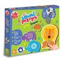 Puzzle Enfant Reig Zoo Shapes animaux Musical Ferme