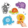 Puzzle Enfant Reig Zoo Shapes animaux Musical Ferme