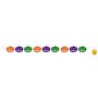 Guirlande Rubies Feutre 2 m Citrouille Halloween