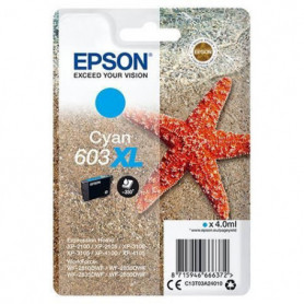 EPSON Cartouche d'encre Singlepack 603XL Ink - Cyan 30,99 €