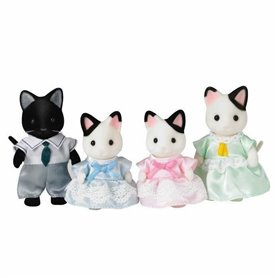 Figurines Sylvanian Families Two-tone Cat Family