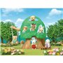 Figurine daction Sylvanian Families The Hut and Baby Ecureuil Roux