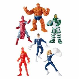 Figurine daction Hasbro Marvel Legends Fantastic Four Vintage 6 Pièces