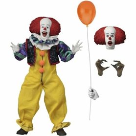 Figurine daction Neca IT Pennywise Clothed 1990 Moderne