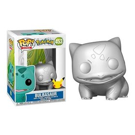 Figurine Funko Pop! Bulbasur Nº453 métallique Argenté