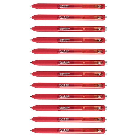 Stylo gel Paper Mate InkJoy Gel Rouge 12 Unités