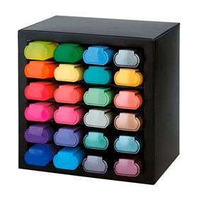 Ensemble de Marqueurs Fluorescents Faber-Castell Textliner 24 Pièces M