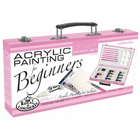 Set de peinture Royal & Langnickel Acrylic Painting Beginners Multicou