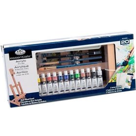 Peinture acrylique Royal & Langnickel 20 Pièces Multicouleur