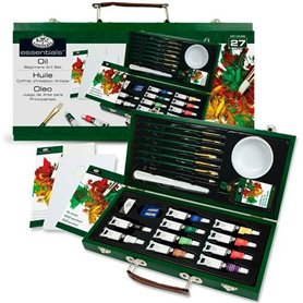 Set de peinture à l'huile Royal & Langnickel 27 Pièces Multicouleur