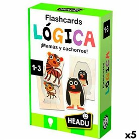 Jouet Educatif HEADU Flashcards Logic (5 Unités)