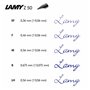 Stylo Calligraphique Lamy Safari F Eau