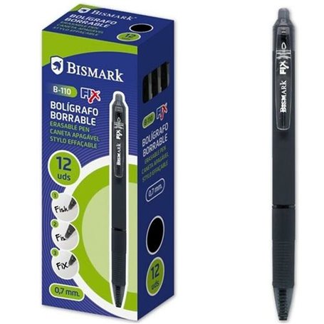 Crayon Bismark B-110 Fix Noir 0,7 mm (12 Pièces)