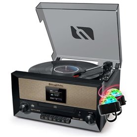 Chaîne Hifi - Muse MT-110DAB - et platine Vinyle avec écran - CD/USB/A