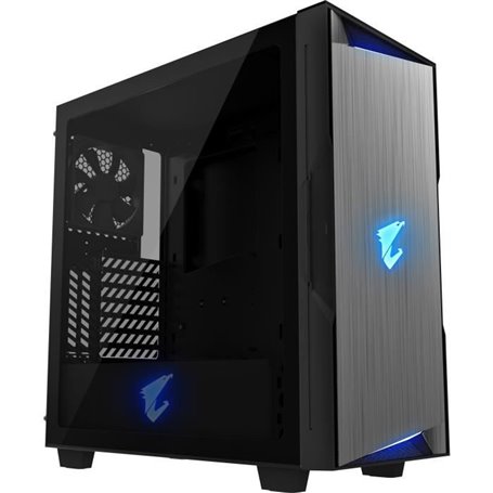 GIGABYTE BOITIER PC AORUS GP-AC300G - Noir - Verre trempé - Format ATX