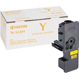 KYOCERA Cartouche toner TK-5220Y - Jaune - Laser - 1200 Pages