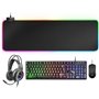 Mars Gaming MCPEXES - Combo Clavier H-Mech + Souris + Casque RGB + Tap