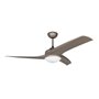 Orbegozo Ventilateur de plafond  avec lumière et télécommande 3 pales 