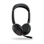 Casques Bluetooth avec Microphone Jabra Evolve2 65 Flex Noir