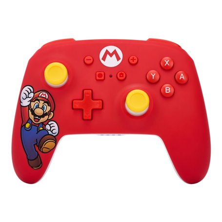 Commande Gaming Sans Fil Powera MARIO Rouge