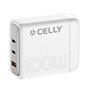 Chargeur mural Celly PS3GAN100WWH Blanc 100 W