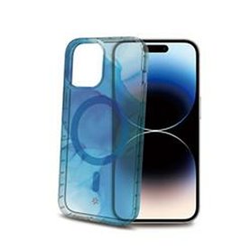 Protection pour téléphone portable Celly iPhone 15 Pro Bleu Transparen