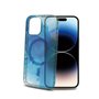 Protection pour téléphone portable Celly iPhone 15 Pro Bleu Transparen
