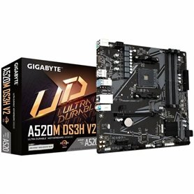 Carte Mère Gigabyte A520M DS3H V2 AMD AMD AM4