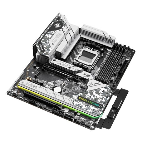 Carte Mère ASRock X670E Steel Legend Intel Wi-Fi 6 AMD AM5