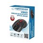 Souris Esperanza EM129R Noir Rouge