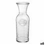 Bouteille Bormioli Rocco Officina Transparent verre (1 L) (6 Unités)