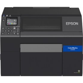 epson     c6500ae 8in wide autocutter colour label printer noir      n