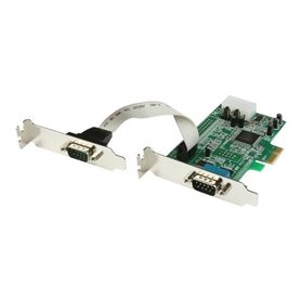 STARTECH Carte PCI Express à Faible Encombrement avec 2 Ports Série RS