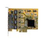 STARTECH Carte réseau PCI Express à 4 ports Gigabit Ethernet avec chip