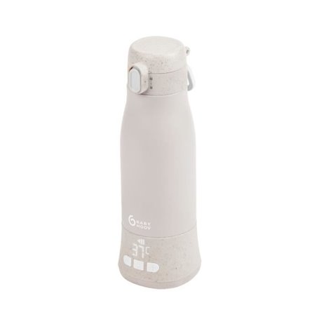 BABYMOOV Chauffe-biberon normade Moov & Feed. 340ml. minéral beige