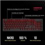 CORSAIR Clavier mécanique gaming K60 PRO a LED Rouge - Azerty - Noir (