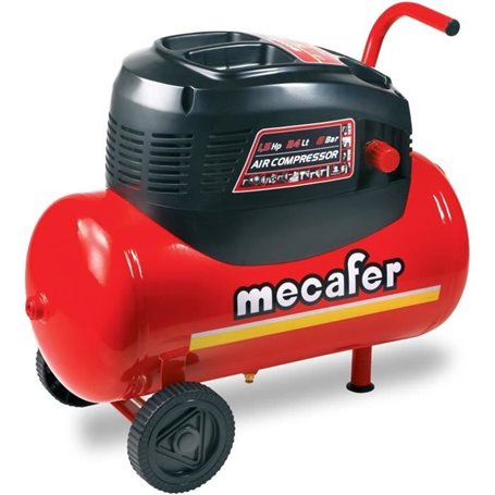 Compresseur MECAFER - 24L 1.5HP OILESS + T+ SBC