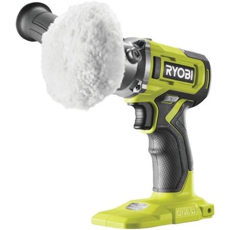 Polisseuse - RYOBI - 18V - 2 vitesses - Patin 76 mm - Avec disques de 