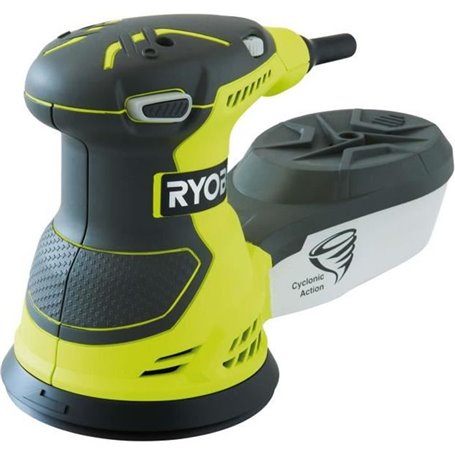 Ponceuse excentrique filaire Ryobi ROS300 300W 125mm livre avec 5 feu