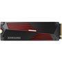 SAMSUNG - 990 PRO - Disque SSD Interne - 4 To - Avec dissipateur - PCI