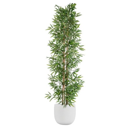 Arbre Home ESPRIT Polyester Bambou 40 x 40 x 180 cm