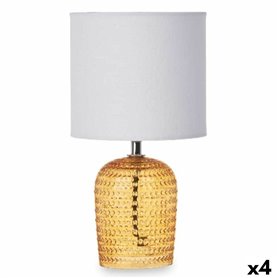 Lampe de bureau Points 40 W Ambre Verre 17 x 31 x 17 cm (4 Unités)