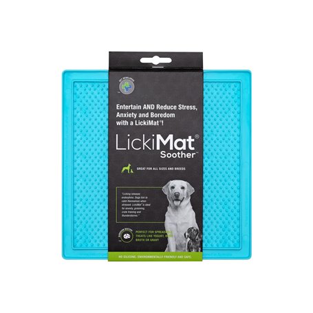 Mangeoire pour chiens Lickimat Turquoise TPR