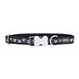 Collier pour Chien Red Dingo STYLE DIAMOND Noir 31-47 cm