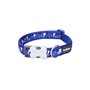 Collier pour Chien Red Dingo STYLE LIGHTNING Blue marine 31-47 cm