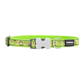 Collier pour Chien Red Dingo STYLE MONKEY LIME GREEN 31-47 cm