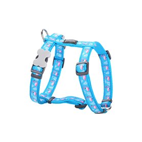 Harnais pour Chien Red Dingo STYLE FLAMINGO 36-54 cm Turquoise 30-48 c