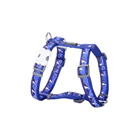 Harnais pour Chien Red Dingo STYLE LIGHTNING 45-66 cm Blue marine 36-5