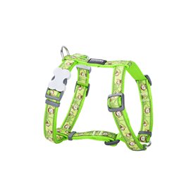 Harnais pour Chien Red Dingo STYLE MONKEY LIME GREEN 45-66 cm 36-59 cm